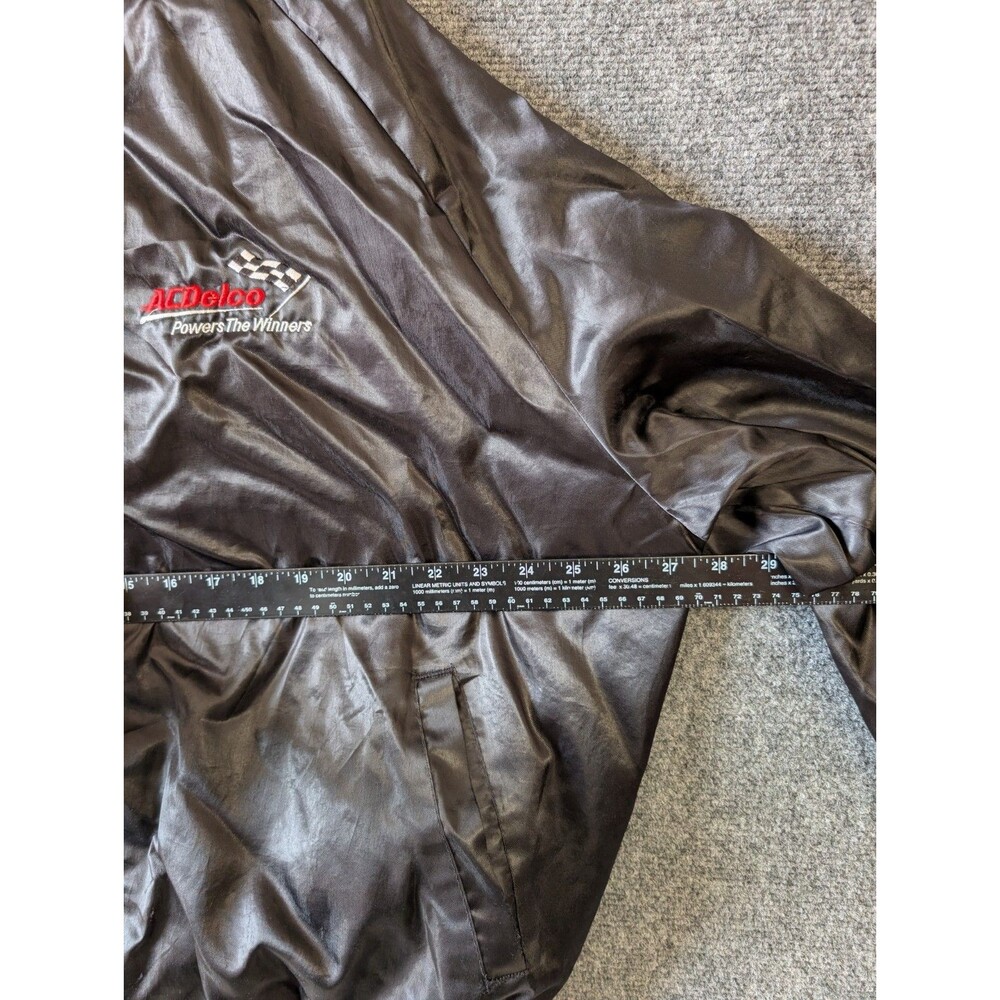 Vintage 90s WestArk Racing Bomber Jacket 3XL AC Delco ASDA Sand Drags Streetwear - Picture 8 of 10